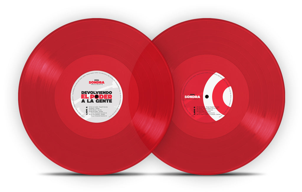 VINYL KIT EDICIÓN LIMITADA  —  FUNDADORES SONDRA PRESIDENTE 2026 LUIS MARIN