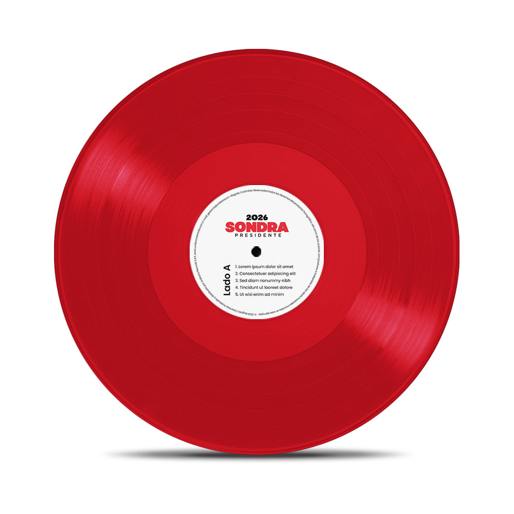 VINYL KIT EDICIÓN LIMITADA  —  FUNDADORES SONDRA PRESIDENTE 2026 LUIS MARIN