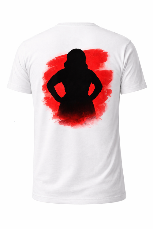 Camiseta Hombre Blanca | Sondra Silueta