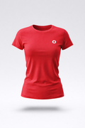 Camiseta Mujer Roja | Sondra Silueta